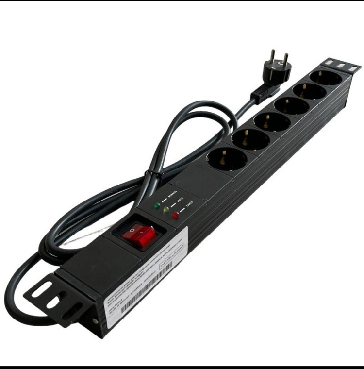 پاور ماژول رکمونت 6 خانه مدل PMH6 ( محافظ برق حرفه ای )