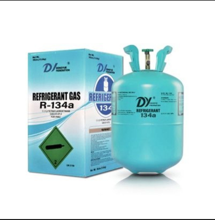 گاز کولر دی وای اصلی (DY) مدل 134a وزن 13.6