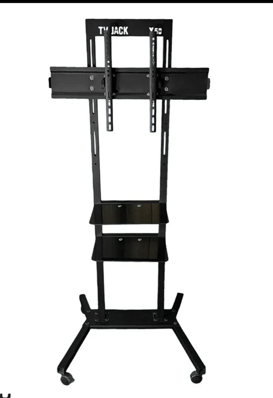 پایه براکت تی وی جک tvjack ترولی ایستاده 85 تا 105 اینچ مدل X60