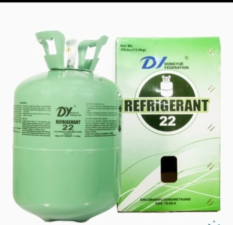 گاز کولر دی وای اصلی (DY) مدل R22 وزن 13.6