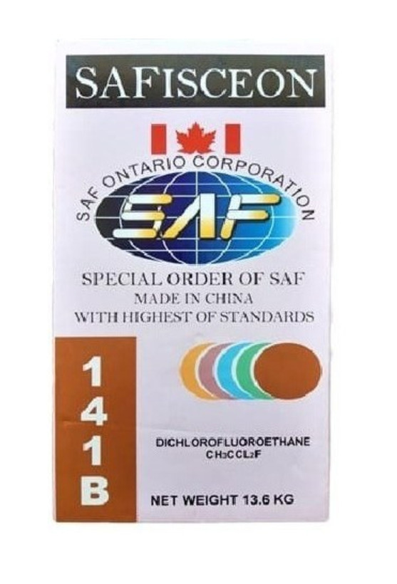 گاز کولر صف ایسکون اصلی (SAF ISECON) مدل R141B وزن 13.6