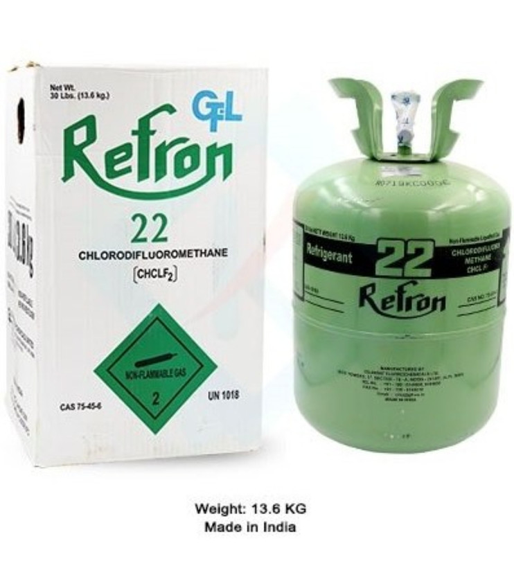 گاز کولر رفرون اصلی (REFRON) مدل R22 وزن 13.6