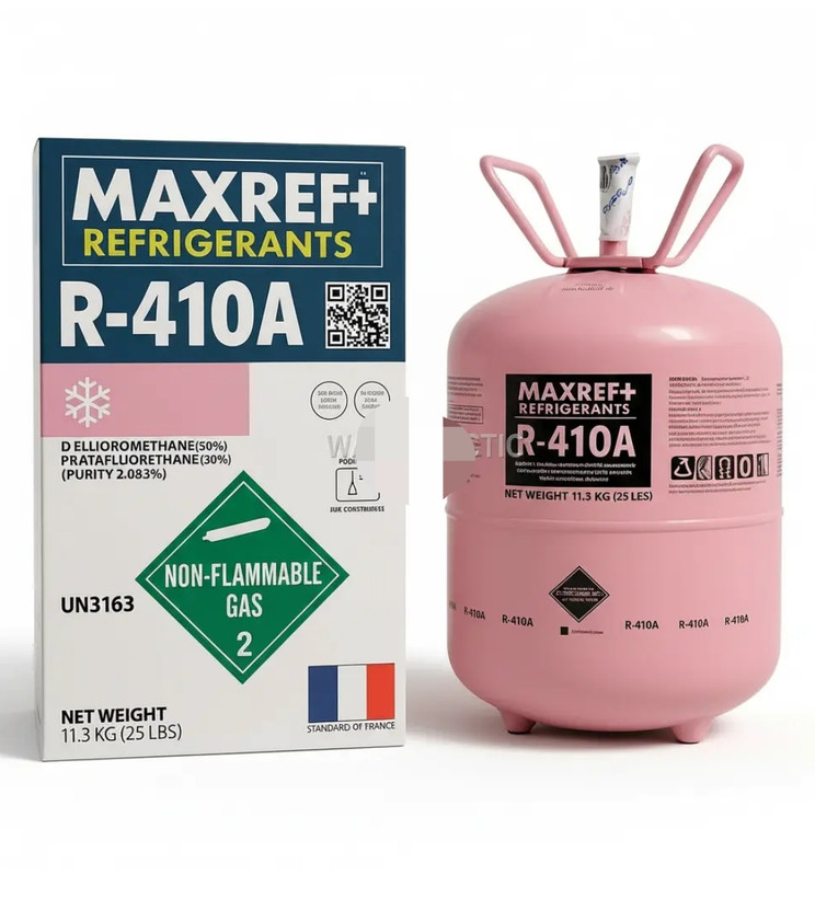 گاز کولر مکسریف (MAXREF) مدل R410 وزن 11.3