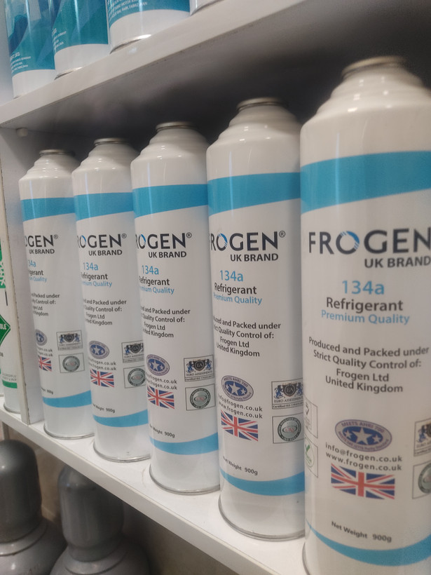 گاز کولر فروژن (FOROGEN) مدل R134a وزن 900 گرم