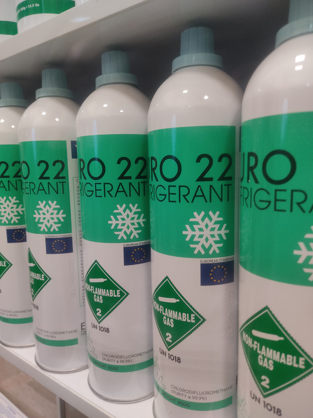 گاز کولر یورو (EURO) مدل R22 وزن 950گرم