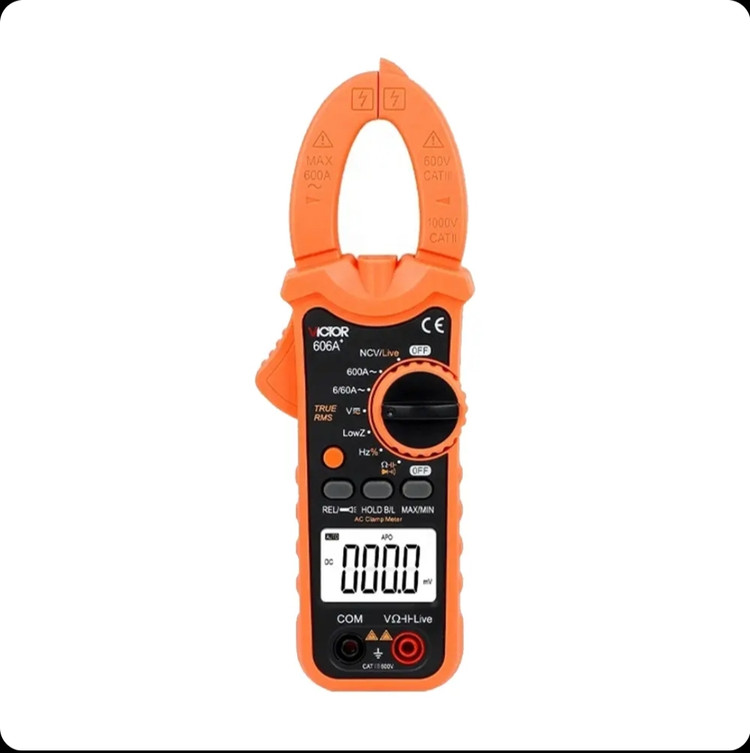 آمپرمتر کلمپی AC ویکتور مدل +Victor 606A