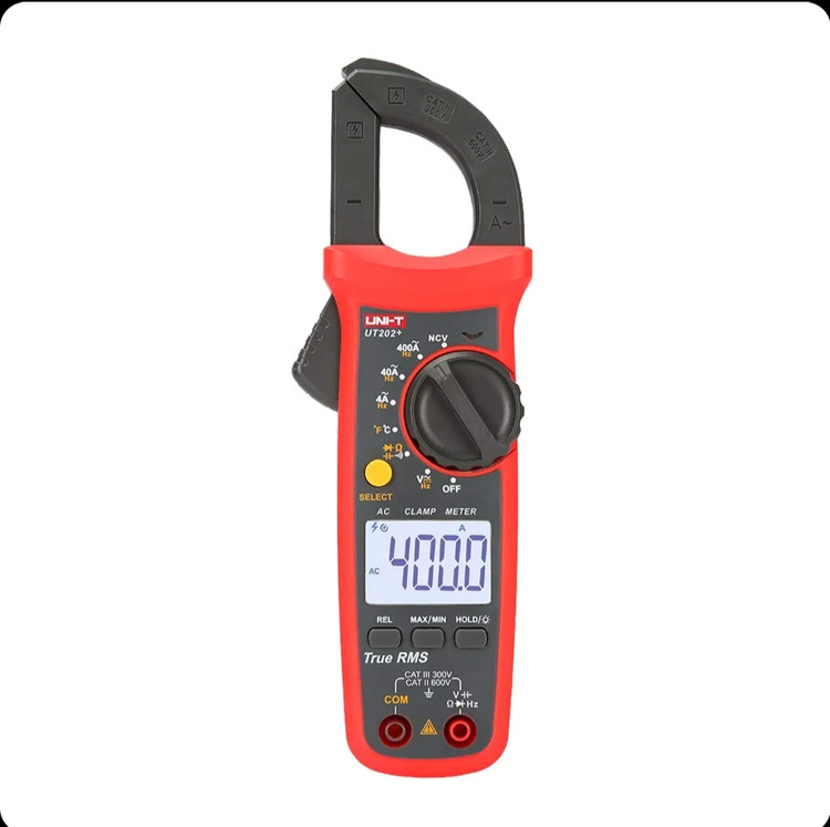آمپرمتر کلمپی AC یونیتی مدل +Uni-T UT 202