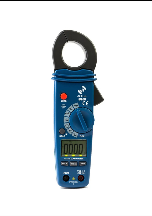 آمپرمتر کلمپی AC/DC 400A جیپیاس لیمیتد مدل GPS-232