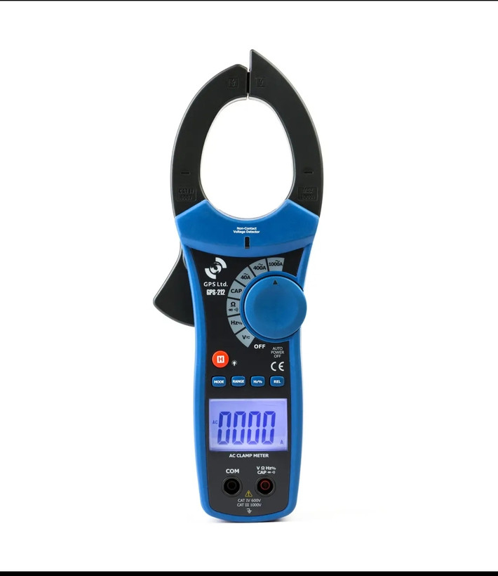 آمپر متر کلمپی AC 1000A جیپیاس لیمیتد مدل GPS-212