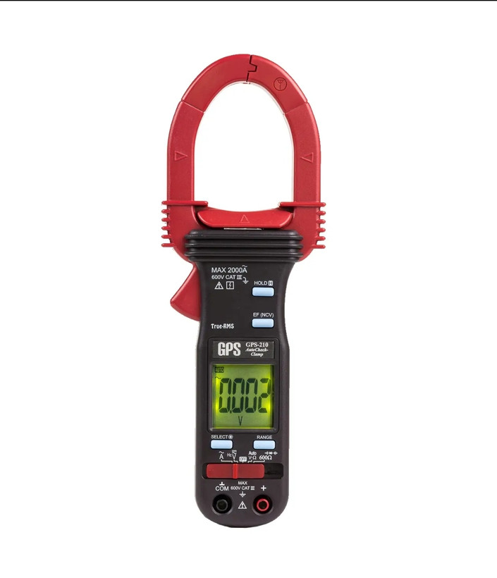 آمپرمتر کلمپی 2000A AC جیپیاس مدل GPS-210