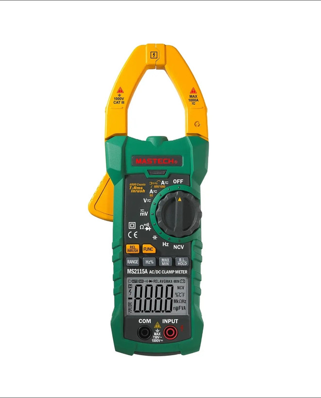 آمپر متر ۱۰۰۰ آمپرAC/DC مستک MASTECH MS2115A