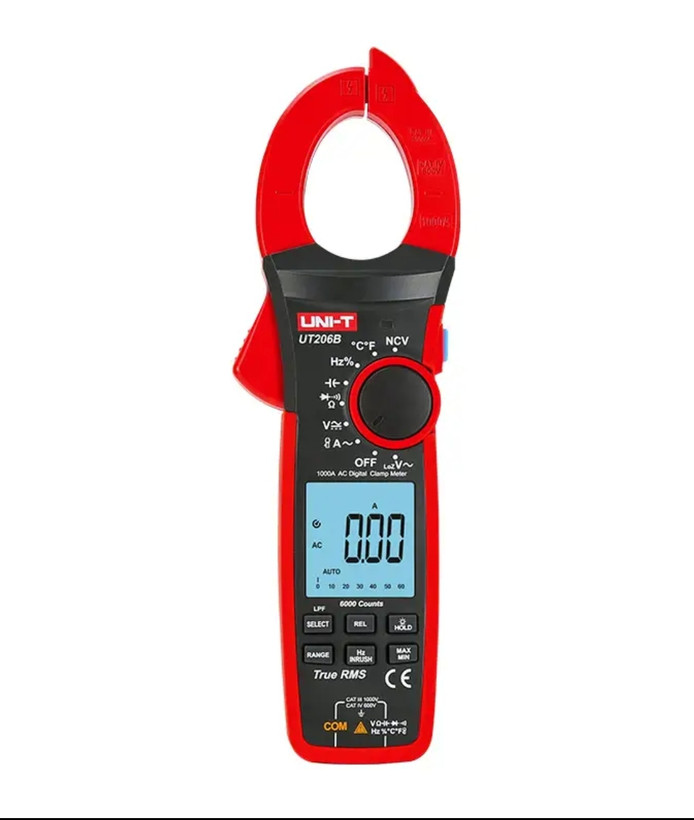 کلمپ آمپرمتر یونیتی مدل UNI-T UT206B