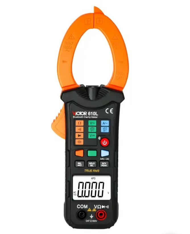 مولتی متر کلمپی هوشمند ویکتور مدل VICTOR 610L