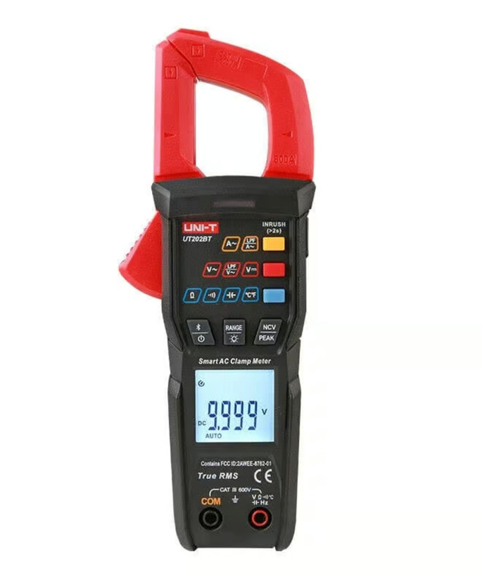مولتی متر کلمپی یونی تی مدل UNI-T UT202BT