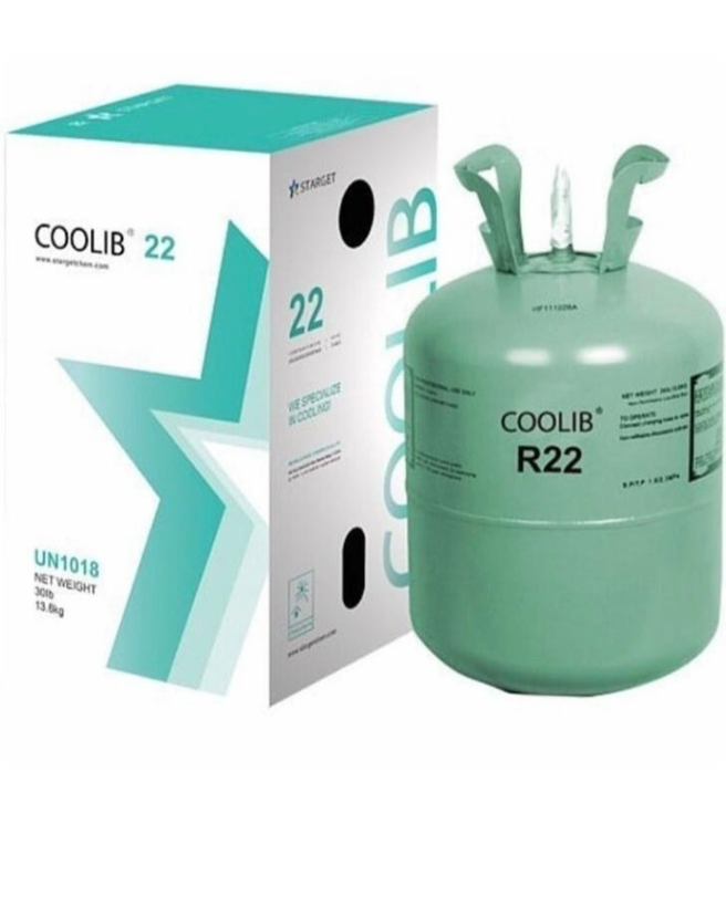 گاز کولر کولیب اصلی (COOLIB) مدل R22 وزن 13.6
