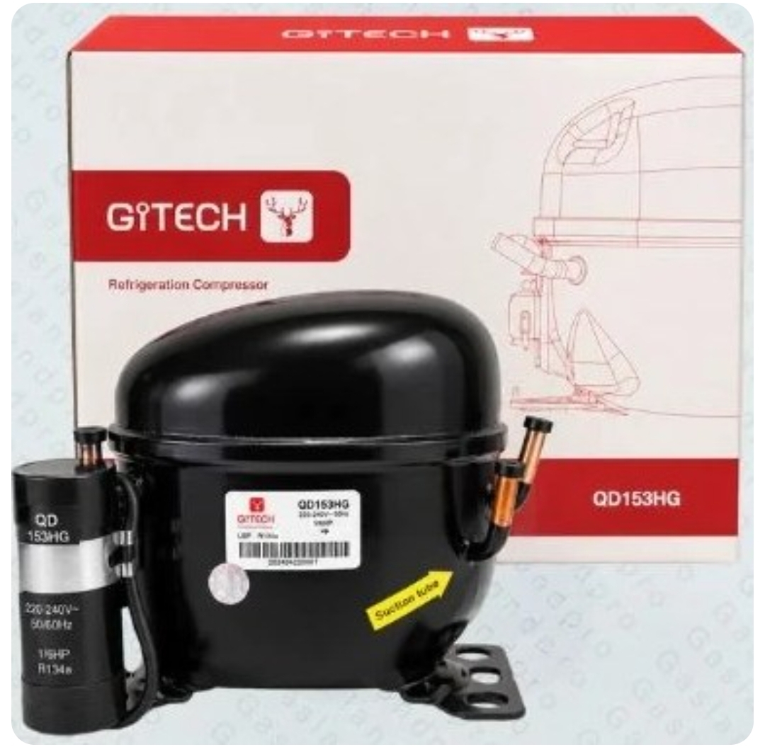 کمپرسور جیتک مدل QD153HG ظرفیت ۱/2 اسب بخارR134