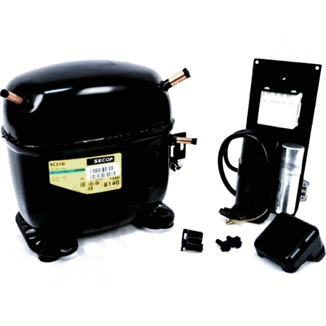 کمپرسور یخچال فریزر سکاپ مدل SC21G ظرفیت ۳/۴ با گاز R134a